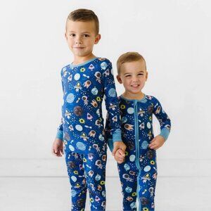 Little Sleepies | Out of This World Sleeper Footie Pajamas | Size 12-18 Months